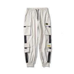 Salopette Streetwear pour femmes, pantalon de sport coréen, taille extensible, ample, décontracté, Hip Hop, Harajuku, collection printemps et automne 