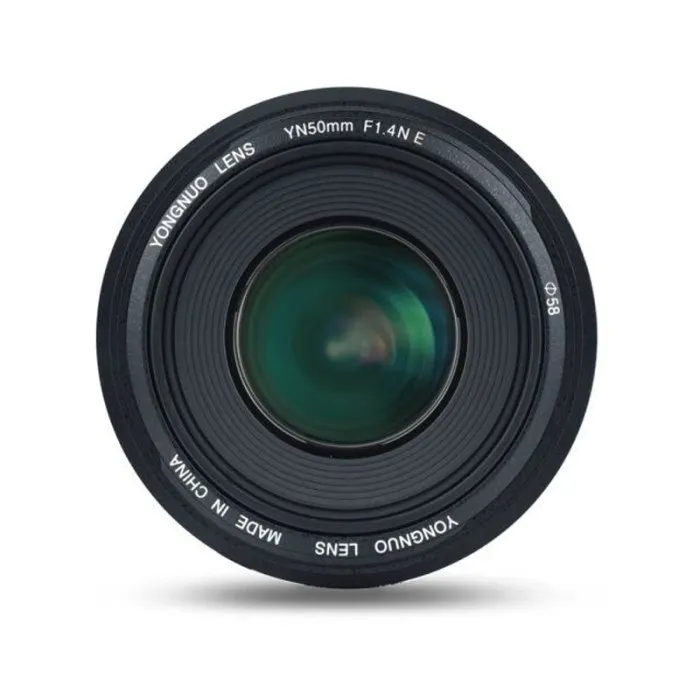 YONGNUO yn50мм 50 мм F1.4N F1.4 E стандартный объектив AF/MF для Nikon D3400 D5300 D7200 D750 D5600 D3200 D7100 D3300