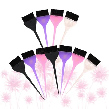 

1 Set 14pcs Professional Practical Reusable Durable Lightweight Brushes Salon Accessories Dyeing Comb Home