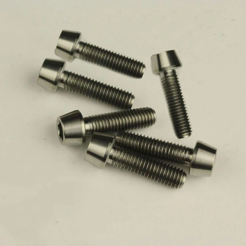 

Tools Bolts 6Pcs Optional Color M5x18 MTB Bike Repair Decoration Titanium Alloy Handlebar Stem Seat Pipe Clamp
