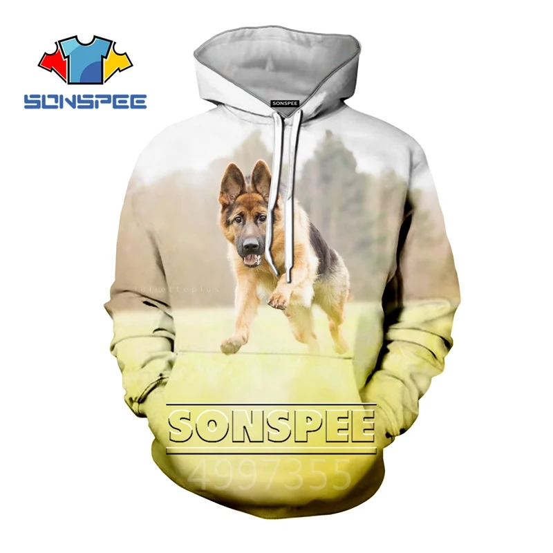 SONSPEE/Осенняя Новинка; модная толстовка для мальчиков и девочек-подростков с 3D принтом в немецком стиле; милая толстовка с капюшоном для отдыха; топ с длинными рукавами; пуловер; C134