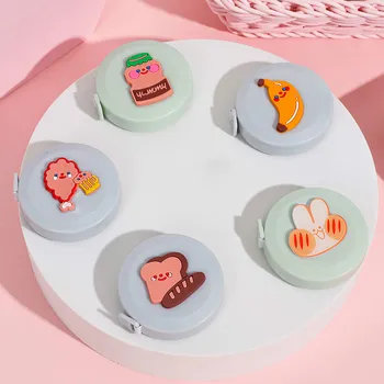 

Cute Cartoon Small Tape Measure Mini Portable Measuring Clothes Small Tape Measure Bust Waist Measurement Soft Ruler