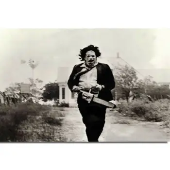 

GX353 001 The Texas Chainsaw Massacre Classic Horror Movie Oil Painting Poster Prints Canvas Wall Picture For Home Room Decor