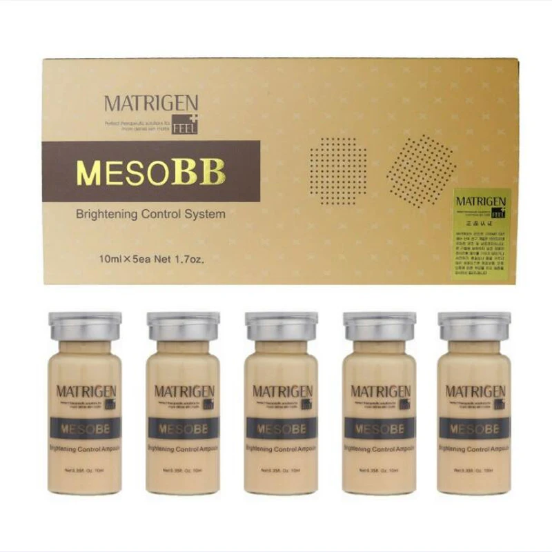 15pcs 20 шт. 10 мл BBCream светящаяся антивозрастная Сыворотка 5 мл/бутылка Meso белая осветляющая сыворотка натуральный телесный консилер макияж CC основа - Цвет: 15pcs