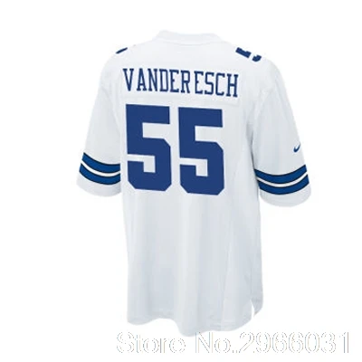 17 Мужская майка Leighton Vander Esch Dallas# Cowboys - Цвет: 17