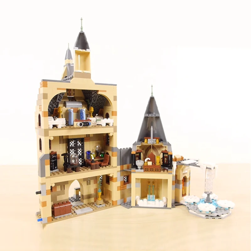 2019_New_Lepinblocks_J10001_Clock_Tower_Compatible_75948_Harri_Magic_Movie_Building_Bricks_Education (3)