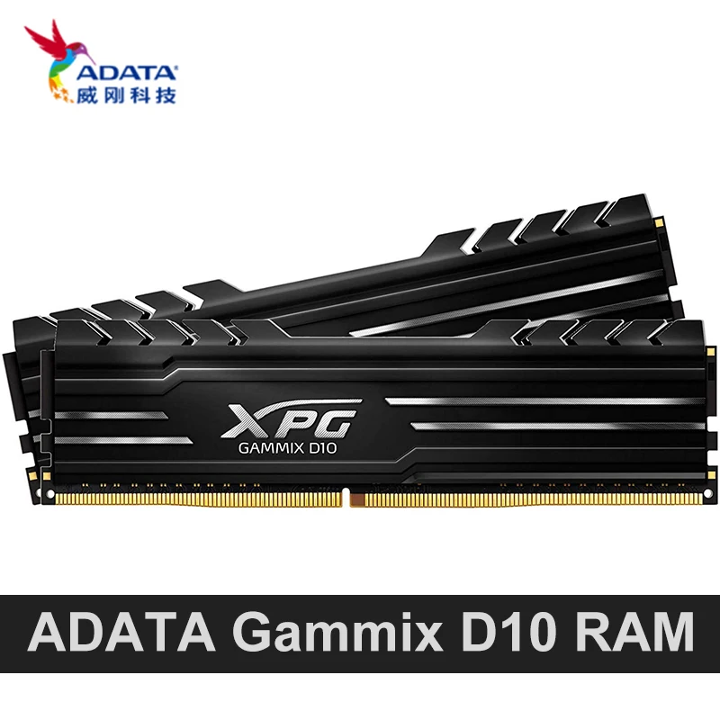 ADATA Gammix D10 RAM 8GB 16GB DDR4 1 35 V 3000 2666 3200 3600MHz модуль памяти 288PIN PC GAMING | Компьютеры и офис
