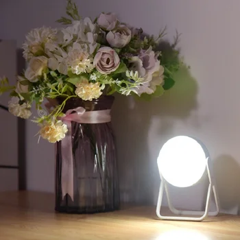 

Round Induction Night Light Children's Eye Protection Lamp Simple Creative LED Bedside Lamp Round Induction Night Dropshipping