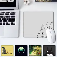 

Big Promotions My Neighbor Totoro Anime office Pad Small Pads Family Laptop Gamer Rubber Mouse Mat MousePad Desk Gaming Cup Mat