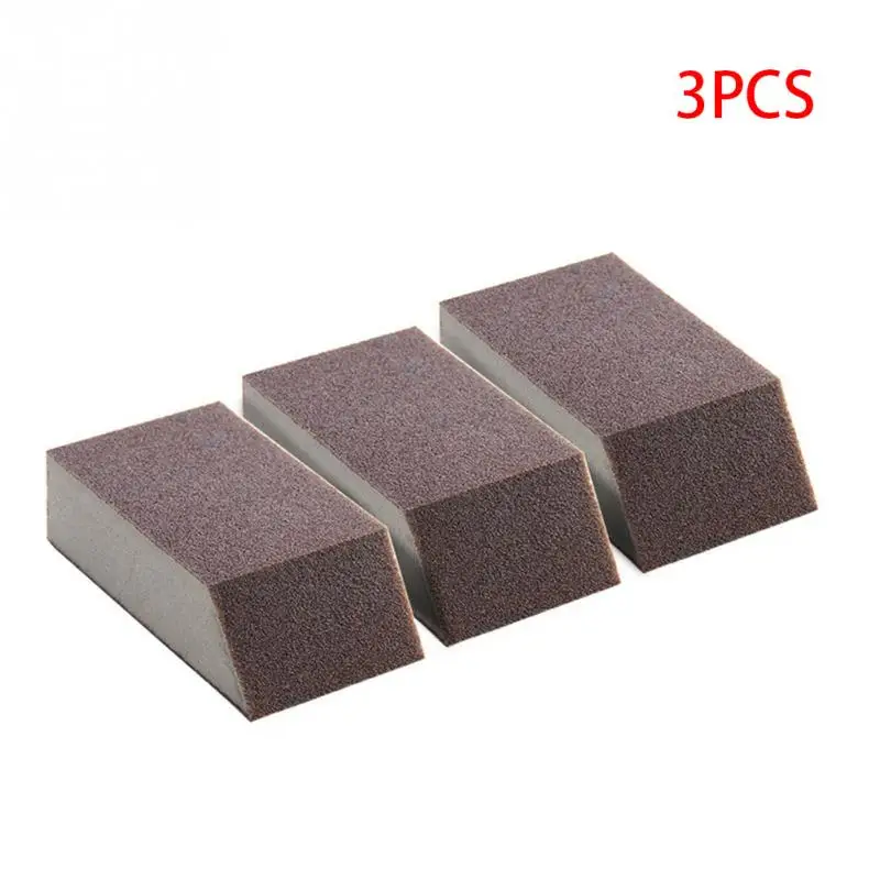 1 Pcs/3pcs Alumina Emery Strong Magic Sponge Cleaning Brush Dish Bowl Washing Sponge Kitchen Pot Pan Window Glass cleaner tools