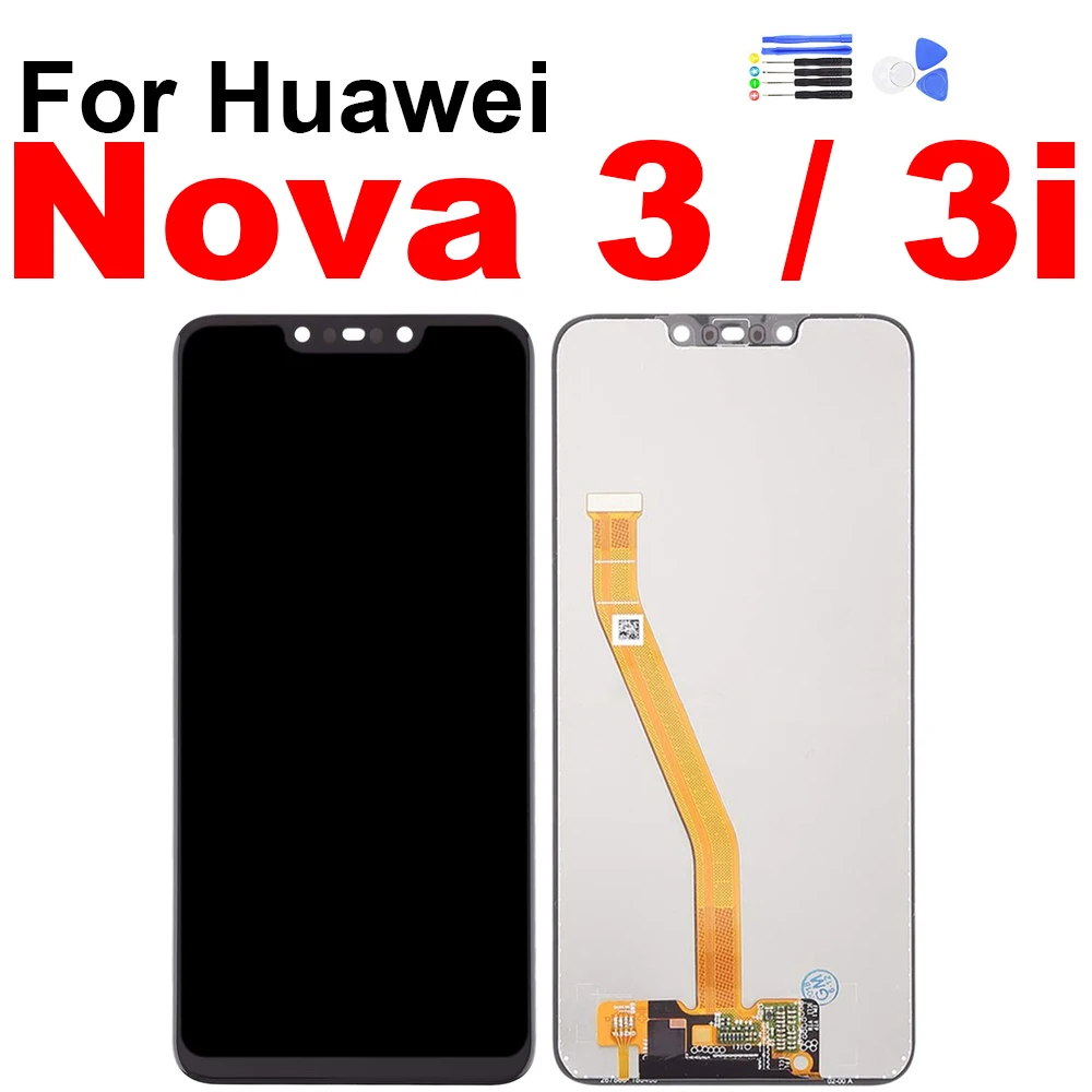 

For Huawei Nova 3 PAR-LX1 INE-LX2 Display Touch Screen Digitizer LCD Assembly for Huawei Nova 3i Screen Repair Replacement