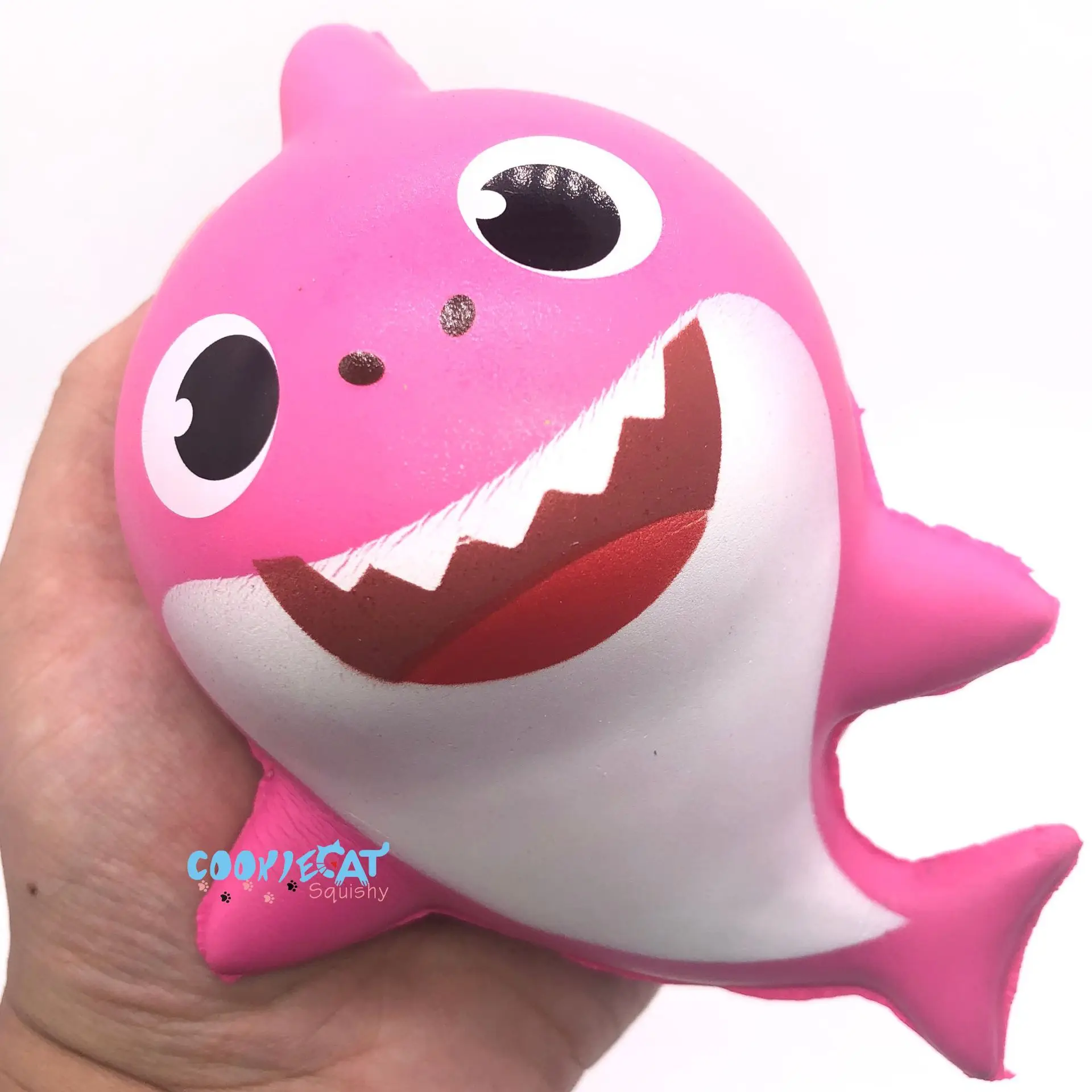 

New Style Small Model VISHARK Baby Shark Memory Foam Toy Squishy Cross-Border Hot Selling Doll