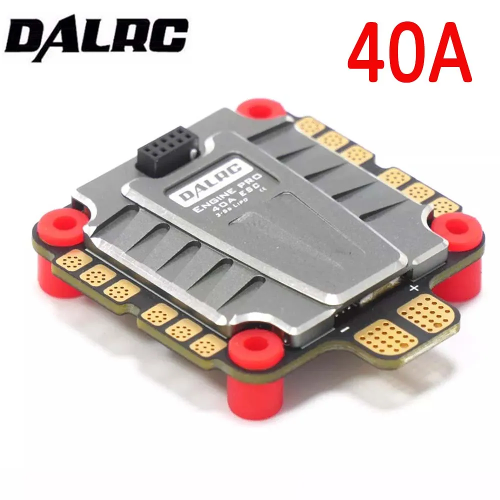 Двигатель DALRC 40A Pro 3-5S Blheli_32 4 в 1 бесщеточный ESC DSHOT1200 готов w/5 V 3A BEC для