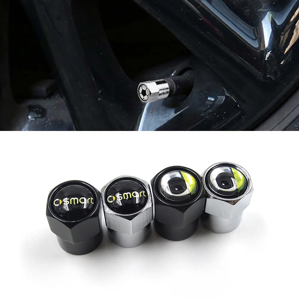 

Car Tire Valve Caps Air Tyre Stems Cover 6corners for Smart Fortwo 450 451 453 452 Forfour Forspeed Forstars Forjeremy Roadster