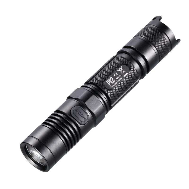 NITECORE P12 тактический фонарь XM-L2 U2 Led max 1000 люмен дальность луча 232 м открытый свет поиск поисково-спасательный фонарь - Испускаемый цвет: P12