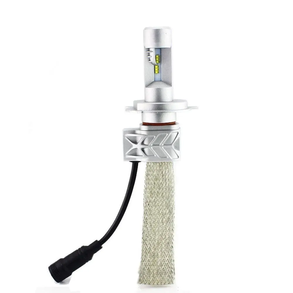 Bombilla LED P45T Para Faros De Moto - 12-80V, 3000 Lúmenes, Blanco, Haz Alto/Bajo, Chips X5