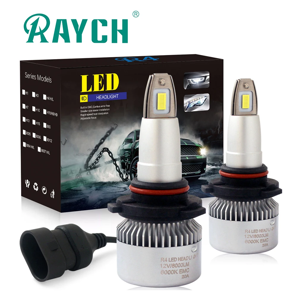 Canbus LED Headlight Kit 360 Degree Mini Car Bulb CSP H1 H7 H8 H9 H11