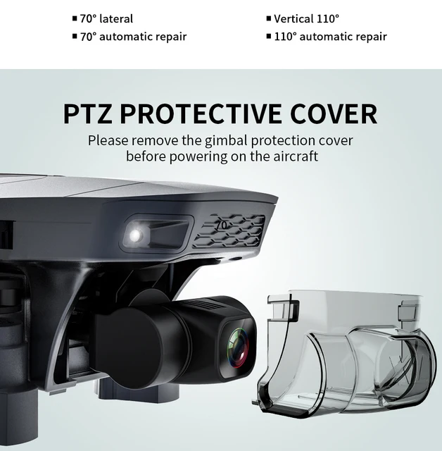 Drone Smart PuroTech SG907 MAX avec HD Camera - Temps de vol de 50 minutes  - Sac de