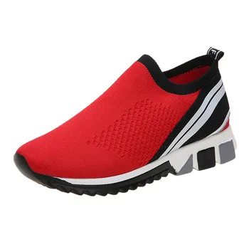 

Tennis sports shoes ladies plus size women's shoes one pedal leisure fitness walking shoes breathable running shoes women