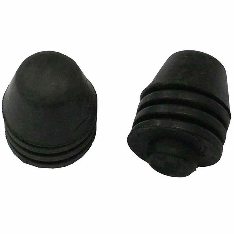Черная резиновая крышка бампера 867827500A для Bora Caddy Jetta Golf Passat Touran for Skoda Fabia 2 шт. |