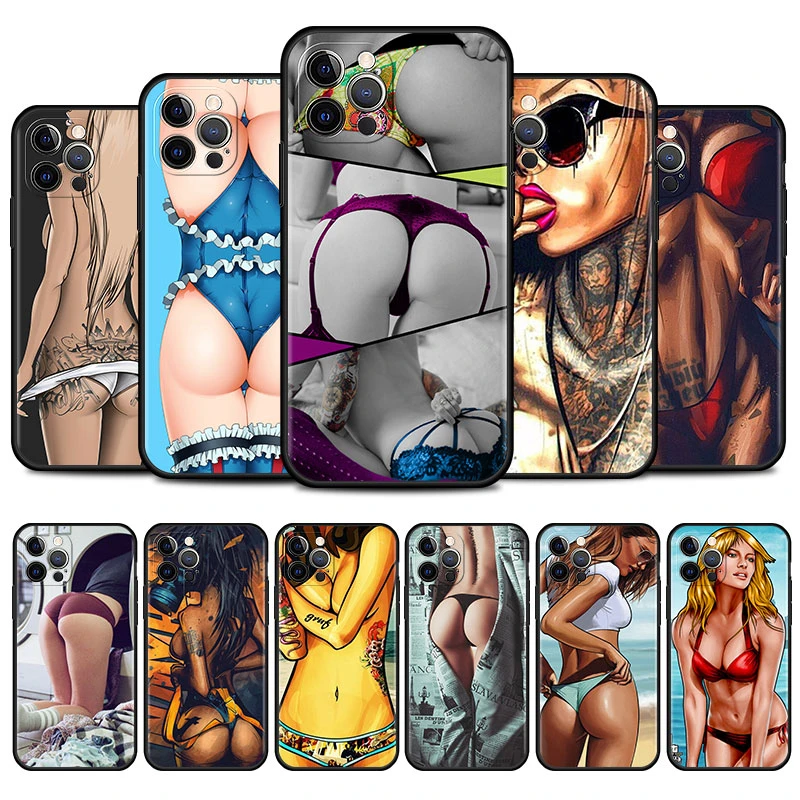 Summer Sexy Girl Bikini Ass Art Phone Case for iPhone 13 Pro 12 Mini 11 Pro Max XR X 7 8 6 6S Plus XS Max 5S SE 2020 Cover Coque best cases for iphone 13 pro max