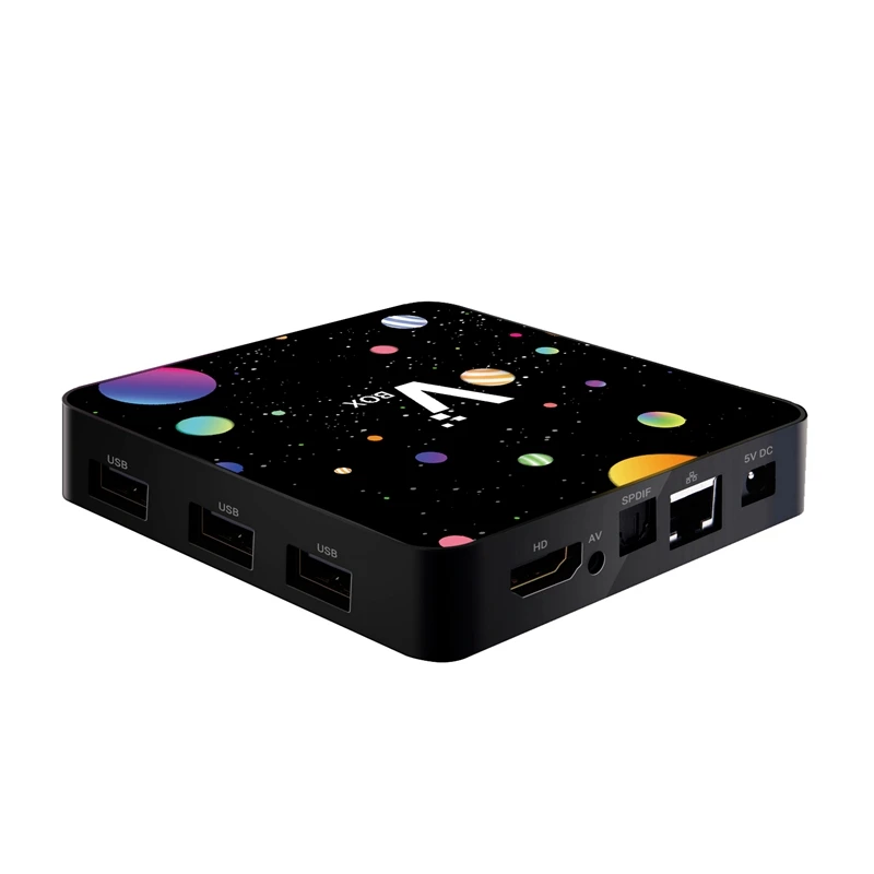 Mini TV BOX 4GB/32GB Android 9.0 Rockchip 3318 Quad Core 2.4G WiFi Bluetooth4.0 HD LED Media Player