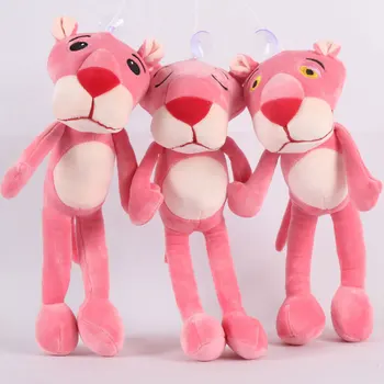 

1pcs Cartoon pink leopard plush toys stuffed animal kids toys Accompany Doll home decoration Valentine Christmas birthday gifts