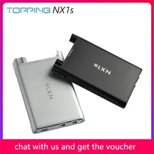 Original Topping NX1s Mini Portable Hi Res OPA1652 LMH6643 HiFi Audio Digital Headphone Amplifier