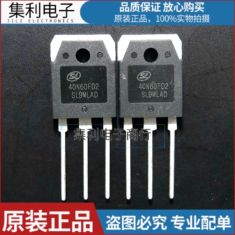 5pcs/lot 40N60FD2 SGT40N60FD2 TO 3P|Transistors| - AliExpress