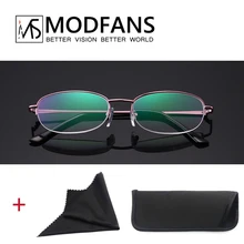 Очки для чтения, Для женщин розовый половина рамки для чтения металлический газета очки с футляром