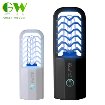 

Portable UVC Disinfection Lamp USB Rechargeable Handheld LED Germicidal Light Ozone UV Sterilizing Lamp for Home Clean Air Mites