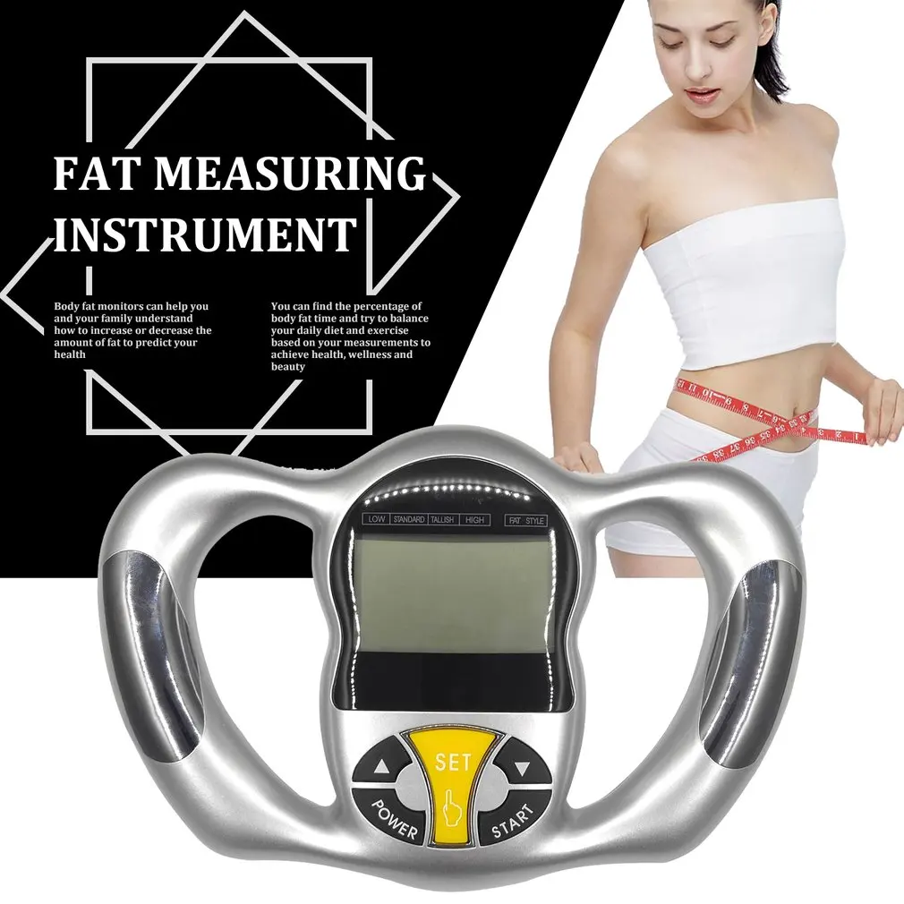 

Body Fat Measuring Instrument Body Fat Measuring Instrument Bmi Fat Analysis Hand-Held 6 Seconds Fat Measuring Instrument