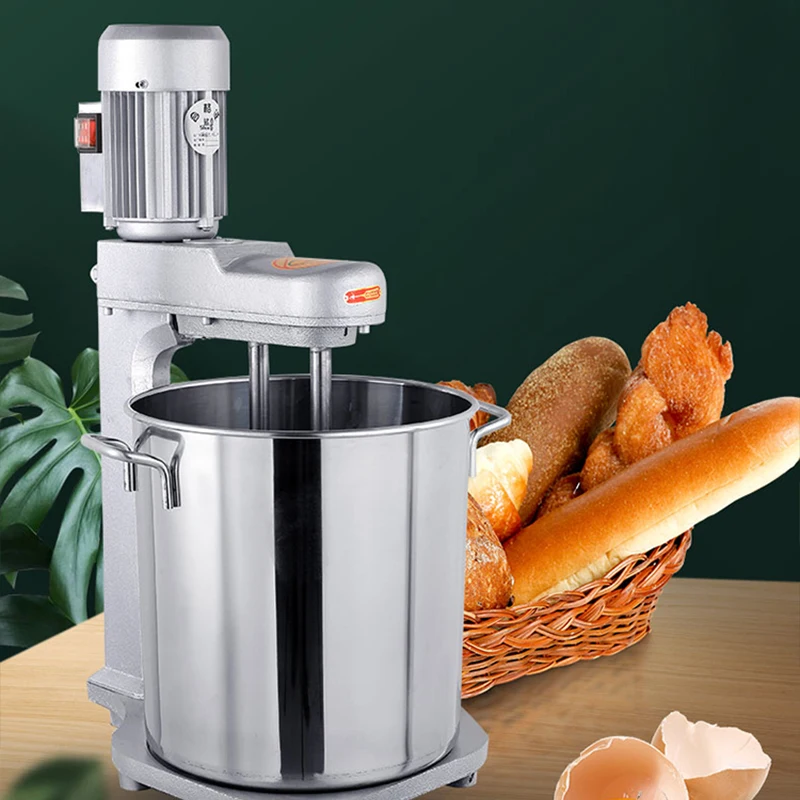 

Easy Whisk Egg Beater 15-Liter Dual-Axis Desktop Egg Beater Commercial Electric Cake Mixer Flour Mixer Batter Egg Beater