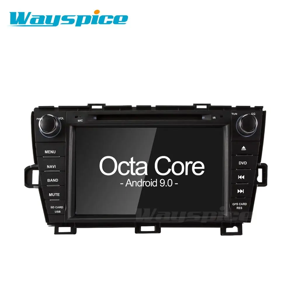 Wayspice android 9 0 автомобильный dvd для Toyota Prius 2009 2010 2011 2012 2013 gps навигации мультимедийный