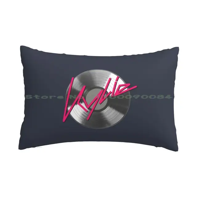 Introducing the Kylie Minogue Record Silver Pillow Case and K Way Logo Brand Cool Rain Jacket