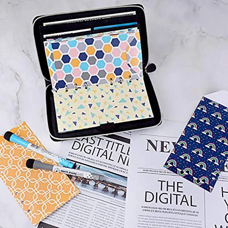 Portafoglio Budget Con Cerniera A6 - Organizzatore Contanti E Budget | Cash Stuffing E Risparmio - Foto 13