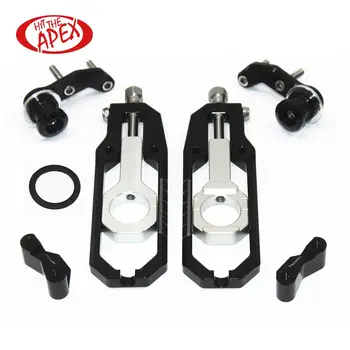 

Motorcycle Chain Tensioners Adjuster kit for Yamaha YZFR1 2015-2017 YZF R1 CNC Catena Axle Spindle Parts With Swing arm Spool