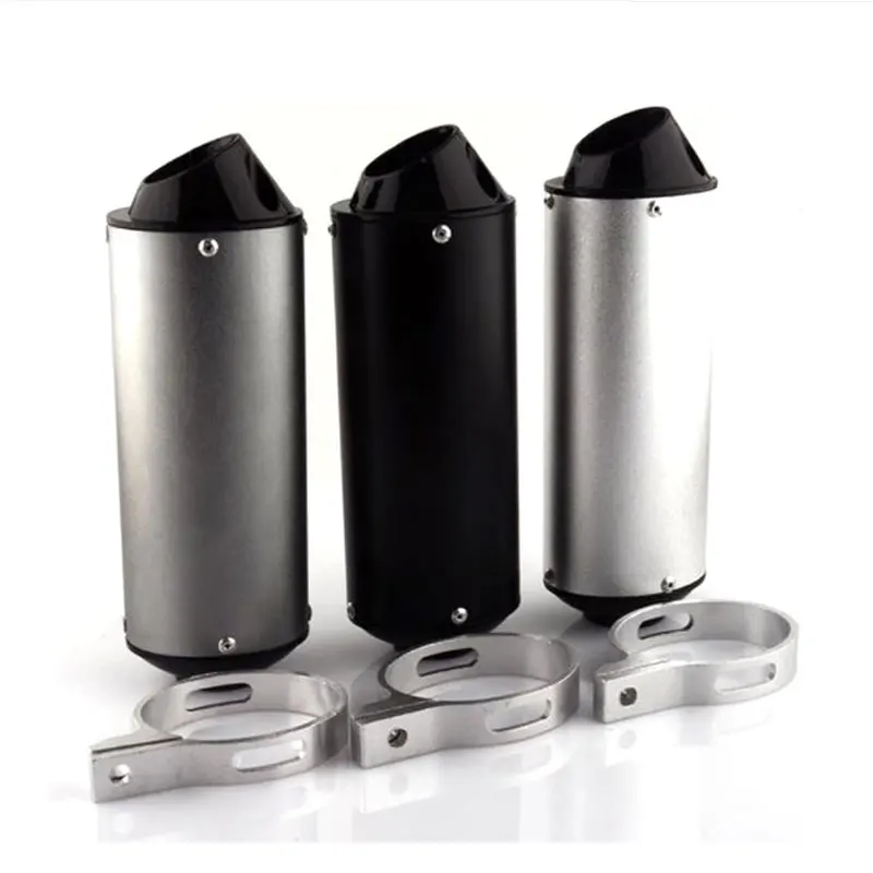 Tanie 28mm 32mm 38mm motocykl wydechowy tłumik rura dla 125cc 150cc 160cc Dirt pit bike ATV dla Honda dla yamaha dla Kawasaki