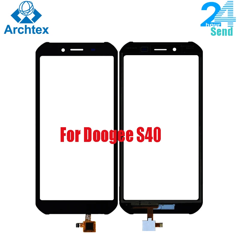 Сенсорный экран для Doogee S40 оригинальная стеклянная панель дигитайзер объектива