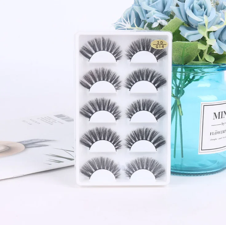 3DLfaux Mink Lashes Naturally Realistic Messy Stage Perfect Woman Eye Makeup Fake Eyelash Extension Supplies Tools | Красота и