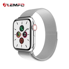 LEMFO новые умные часы для мужчин 1,54 дюймов полный сенсорный весь день яркий дисплей монитор сердечного ритма для Apple IOS Android телефон Smartwatch