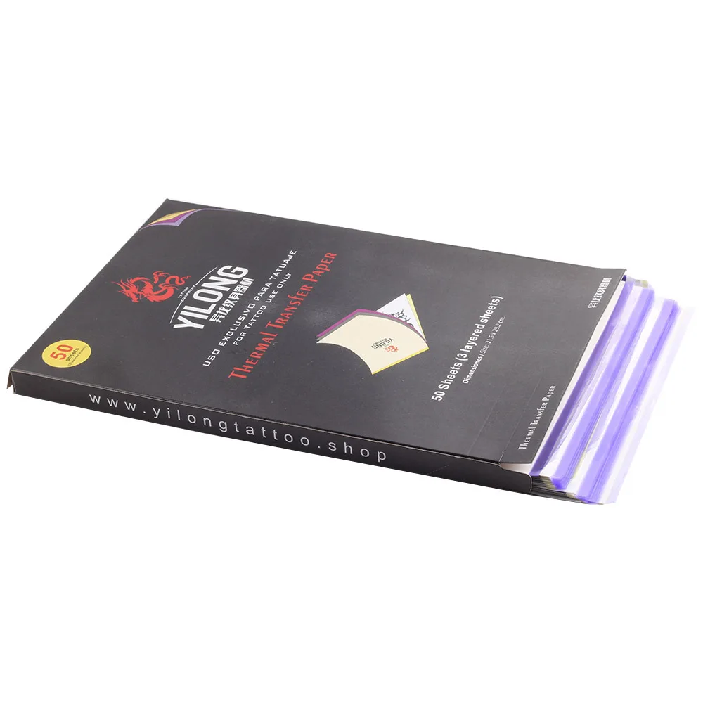 

Allosaurus New Style Made in China Transfer Paper 50 One-Box Tattoo Set Tattoo Pigment Tattooing Needle Tattoo Machine