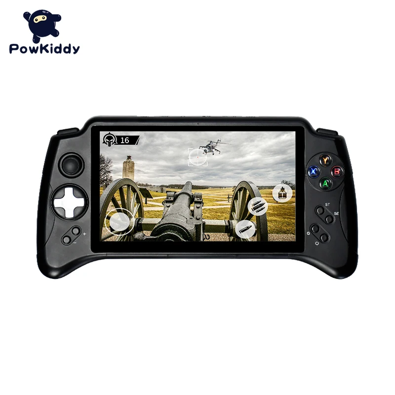 POWKIDDY New X17 Android 7.0 Handheld Game Console 7-inch IPS Touch Screen MTK 8163 Quad Core 2G RAM 32G ROM Retro Game Players 