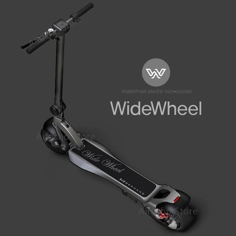 Clearance EU Stock 2019 Newest 500W / 1000W Mercane WideWheel Smart Electric Scooter Foldable Wide Wheel Kickscooter Dual Motor Skateboard 36