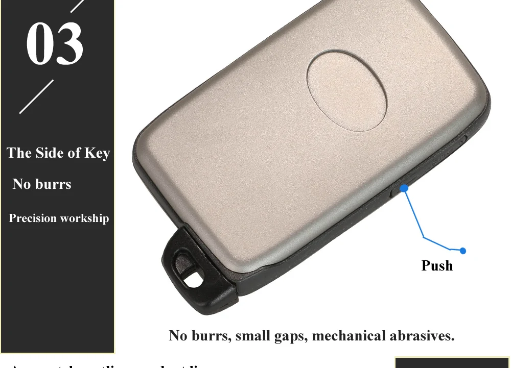 Keyforkess 2BTN 315 / 433MHz F433 A433 0140 5290 3370 0011 Keyless a distanza di chiave dell'automobile per Toyota Avensis Terra Cuiser Prado Camry - H16445adc728d41908f1a997ea342bed4y
