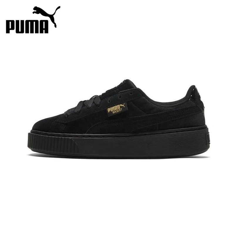 meditación oscuridad permanecer PUMA zapatillas de deporte con plataforma de terciopelo para mujer, zapatos  de Skateboarding, originales, novedad|Skate| - AliExpress