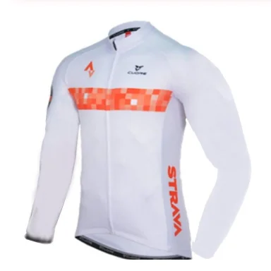 STRAVA осень с длинным рукавом Велоспорт Джерси костюм ropa ciclismo велосипедный костюм горный велосипед Джерси форма 20D - Цвет: Long jersey 1