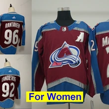 Все сшитые женские трикотажные изделия Colorado Nathan MacKinnon Mikko Rantanen