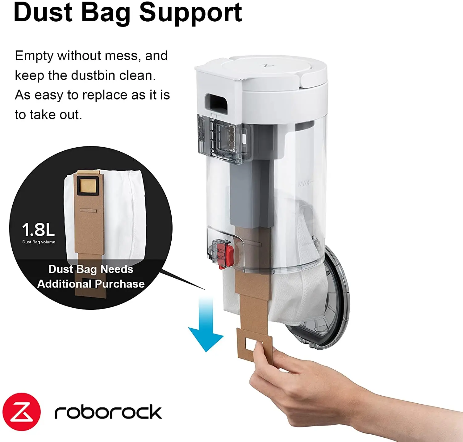 Roborock S7 Auto Empty Dock, Automatic 