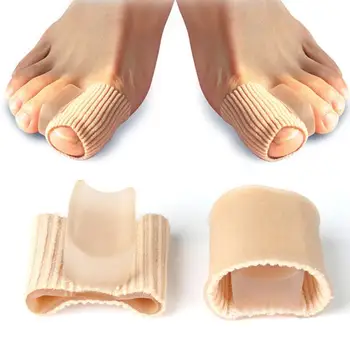

Fabric+Gel Tube Cushion Corns and Calluses Finger & Toe Protector Foot Feet Pain Relief Guard for Feet Care insoles Tool TSLM2